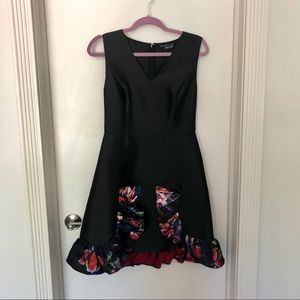 Sachin and Babi Noir cocktail dress